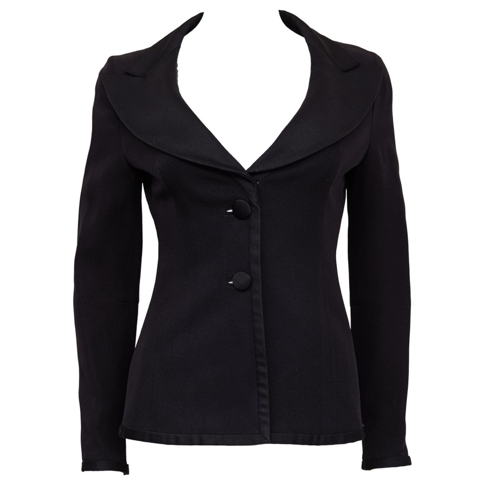 Dolce & Gabbana 1995 Black Two-Button Blazer